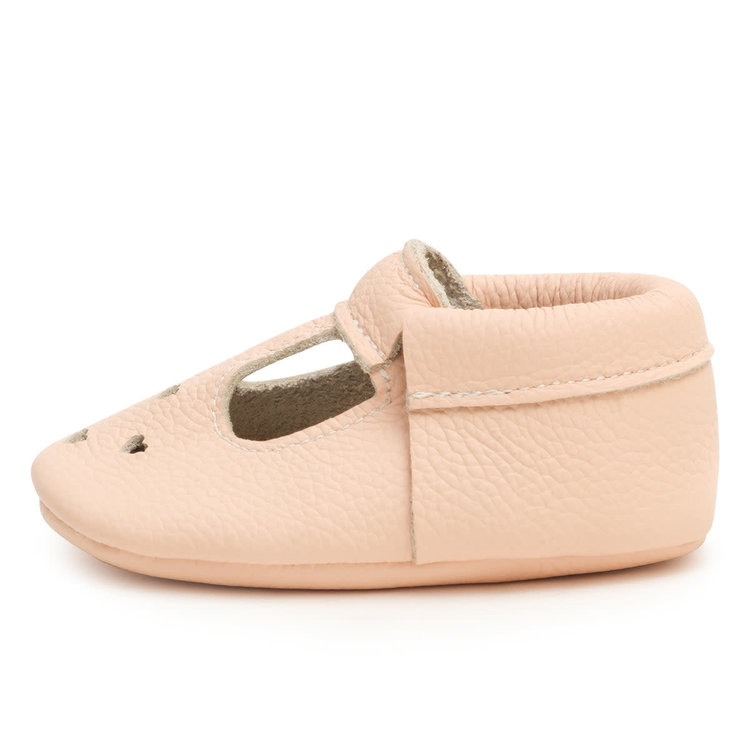BirdRock Baby Desert Rose Mary Jane Moccasins