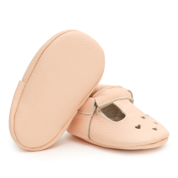 BirdRock Baby Desert Rose Mary Jane Moccasins