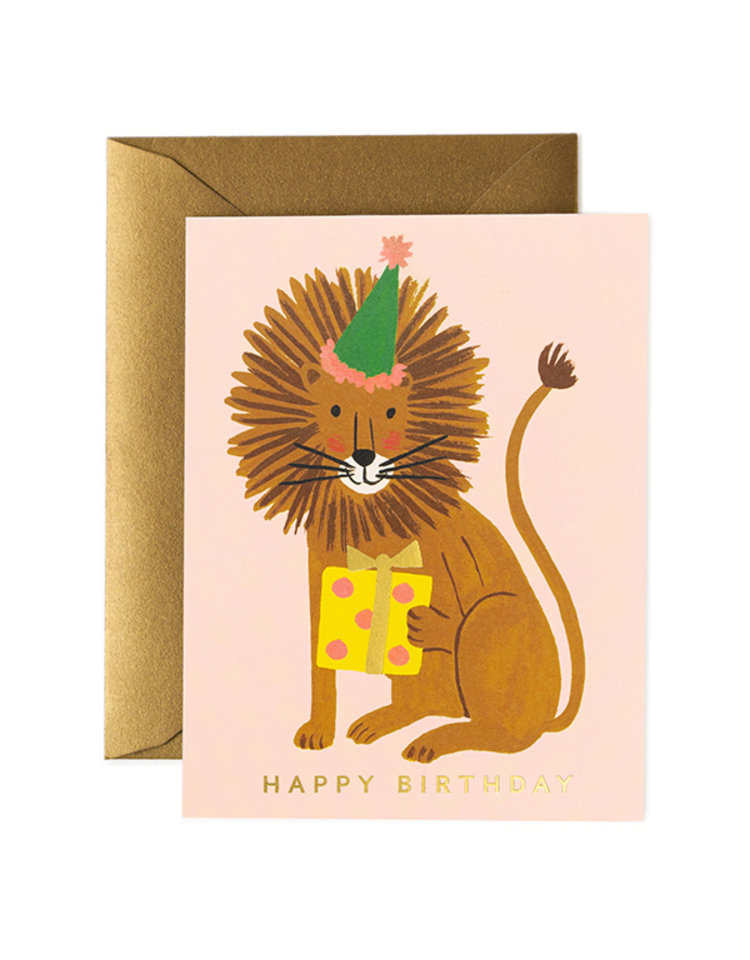 Rifle Paper Co. Lion Birthday
