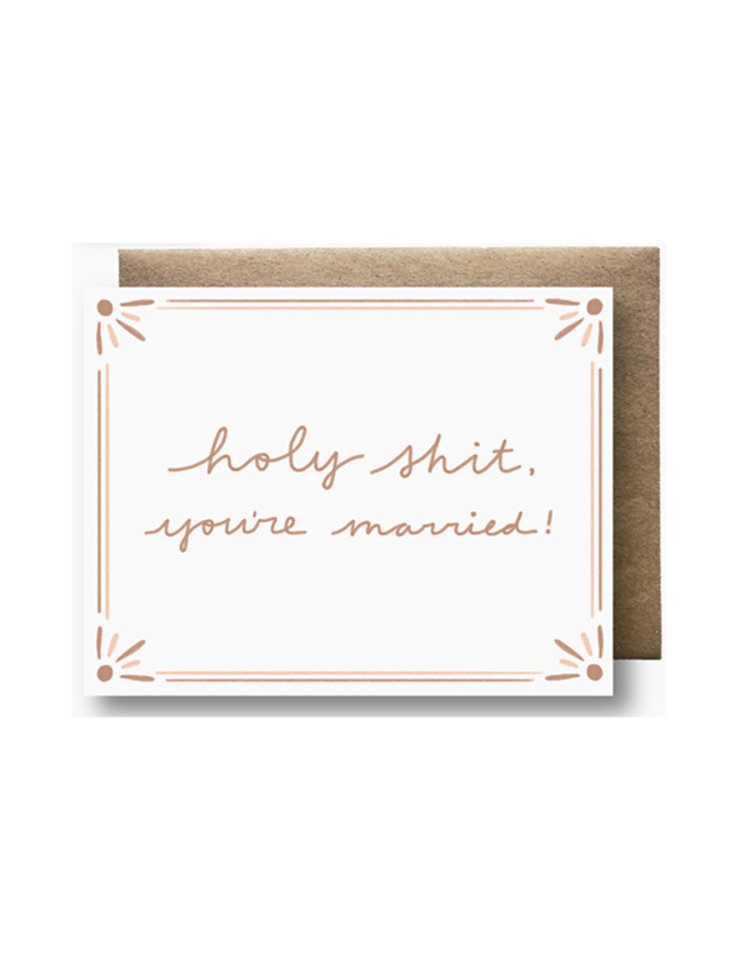 Maija Rebecca Hand Drawn You're Married