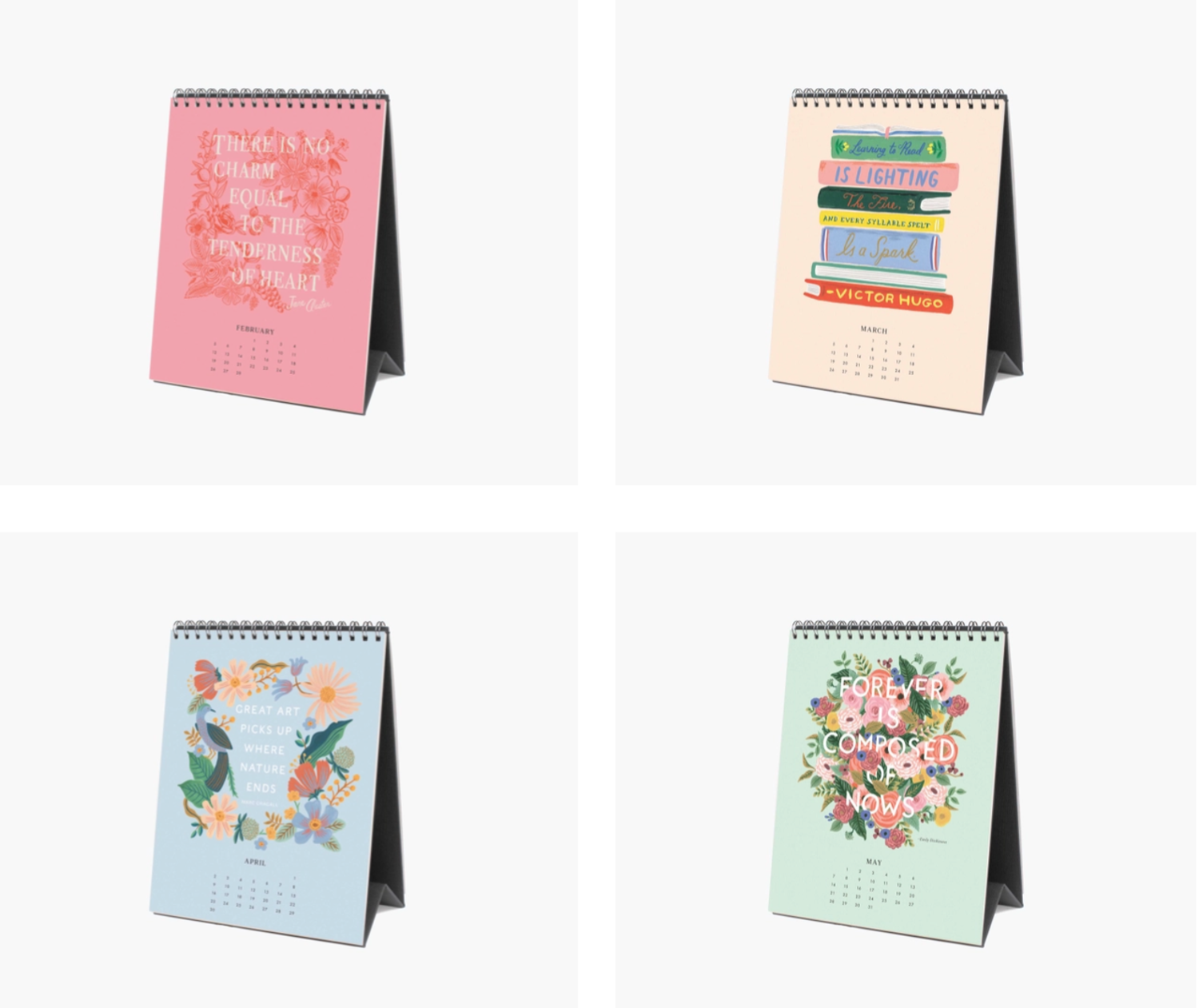 2023 Inspirational Quote Desk Calendar - Sweet Paper