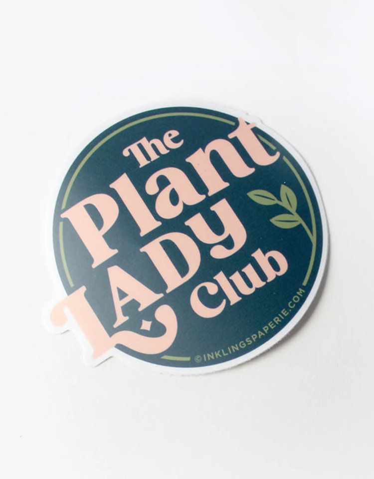 Inklings Paperie Plant Lady Club Sticker