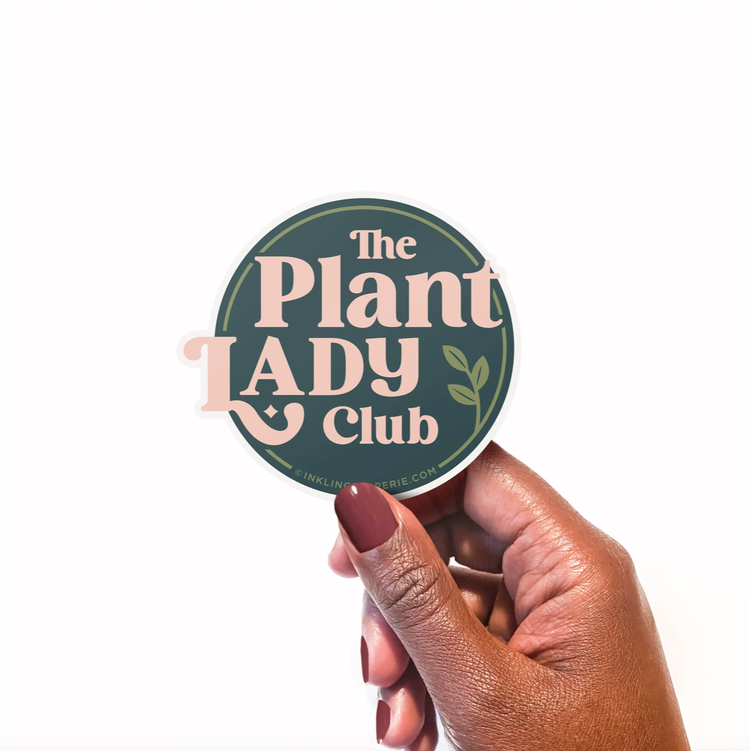 Inklings Paperie Plant Lady Club Sticker