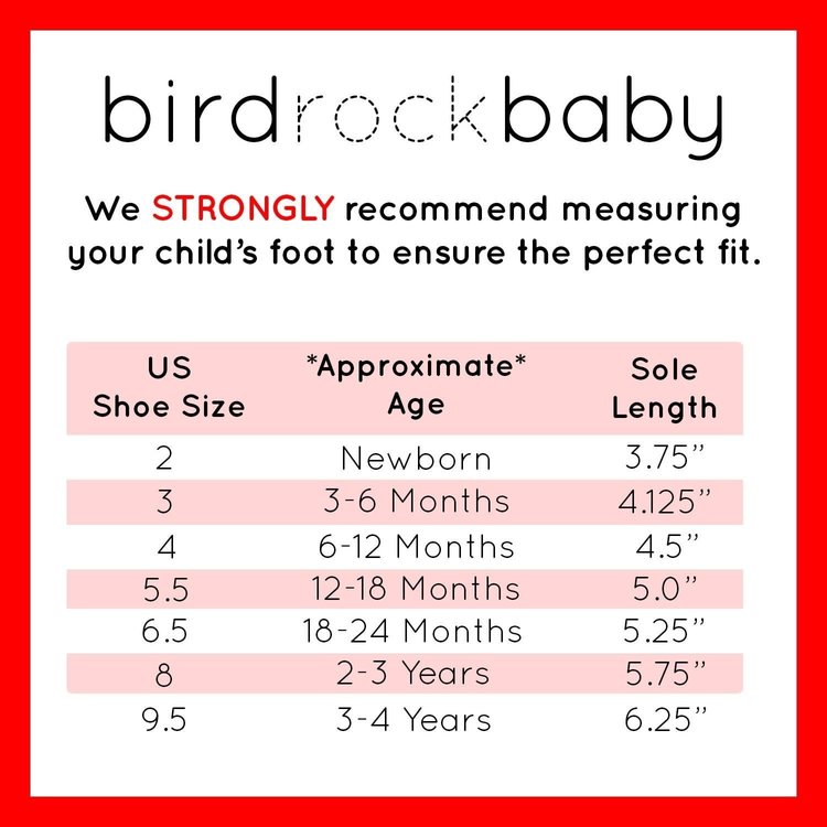 BirdRock Baby Champagne Genuine Leather Baby Moccasins