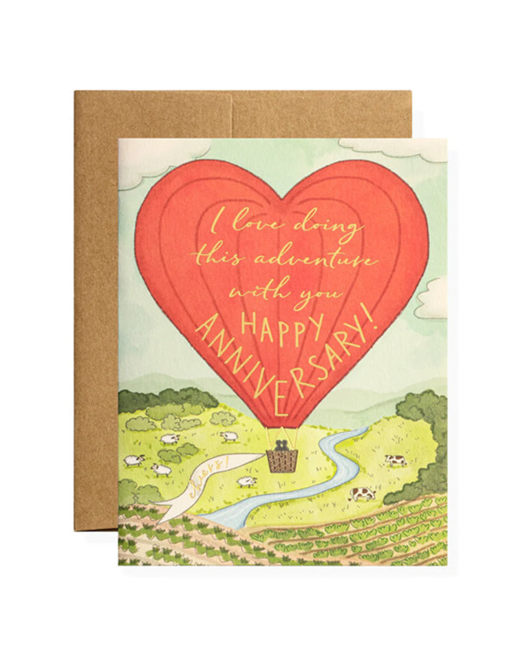 Karen Adams Designs Anniversary Balloon