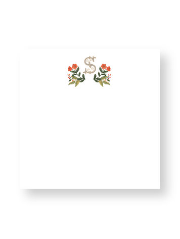 Haute Papier Couture Crest Notepad, CR-1