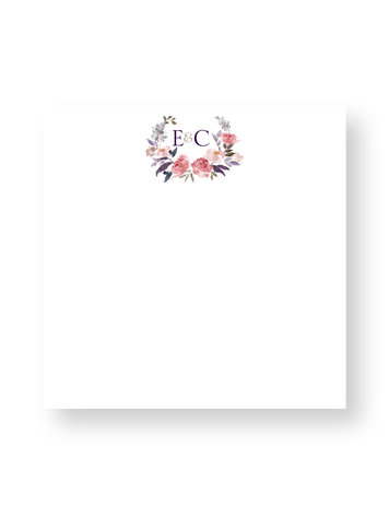 Haute Papier Couture Crest Notepad, CR-3