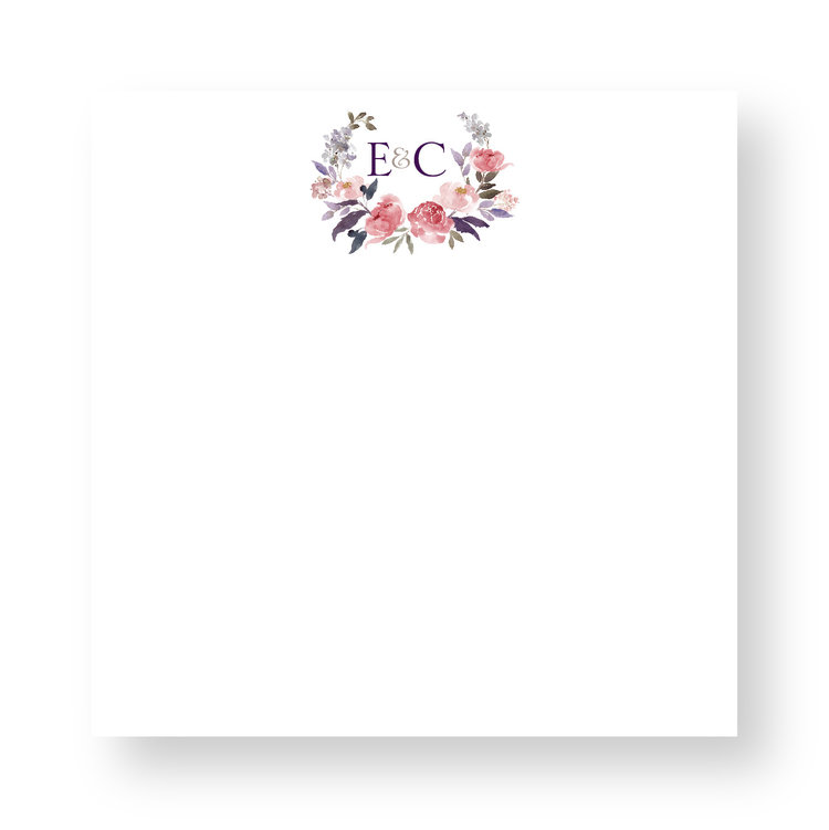 Haute Papier Couture Crest Notepad, CR-3