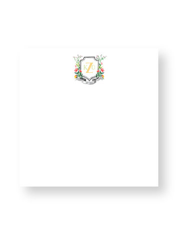 Haute Papier Couture Crest Notepad, CR-7