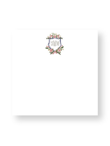 Haute Papier Couture Crest Notepad, CR-8