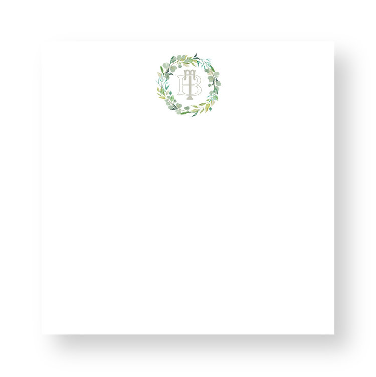 Haute Papier Couture Crest Notepad, CR-12