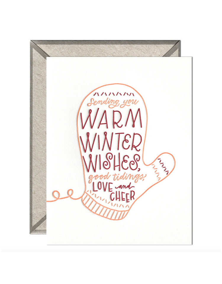 Ink Meets Paper Warm Wishes Mitten