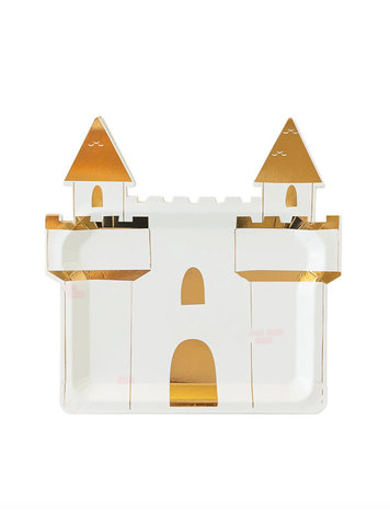 My Mind's Eye Princess Castle Shaped Plate