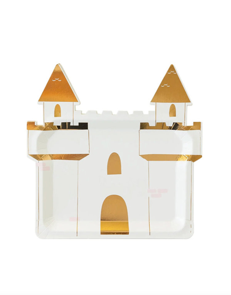 My Mind's Eye Princess Castle Shaped Plate