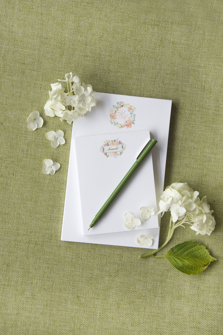 Haute Papier Couture Crest Notepad, CR-16