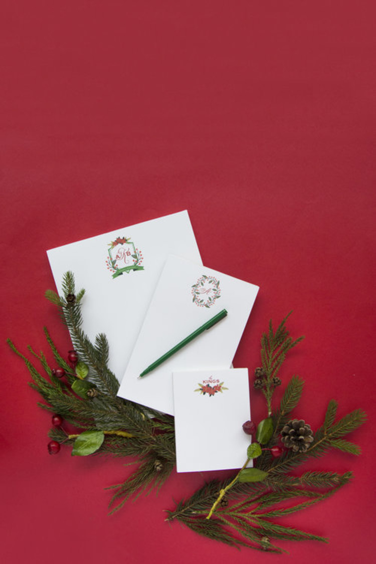 Haute Papier Couture Crest Notepad, CR-17