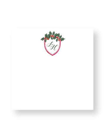 Haute Papier Couture Crest Notepad, CR-20