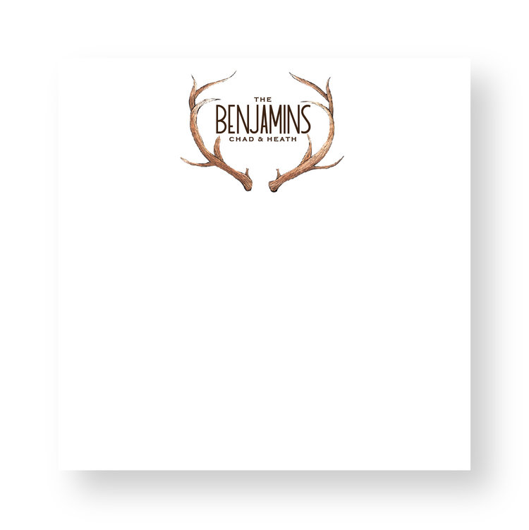 Haute Papier Couture Crest Notepad, CR-26