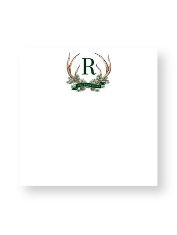 Haute Papier Couture Crest Notepad, CR-27