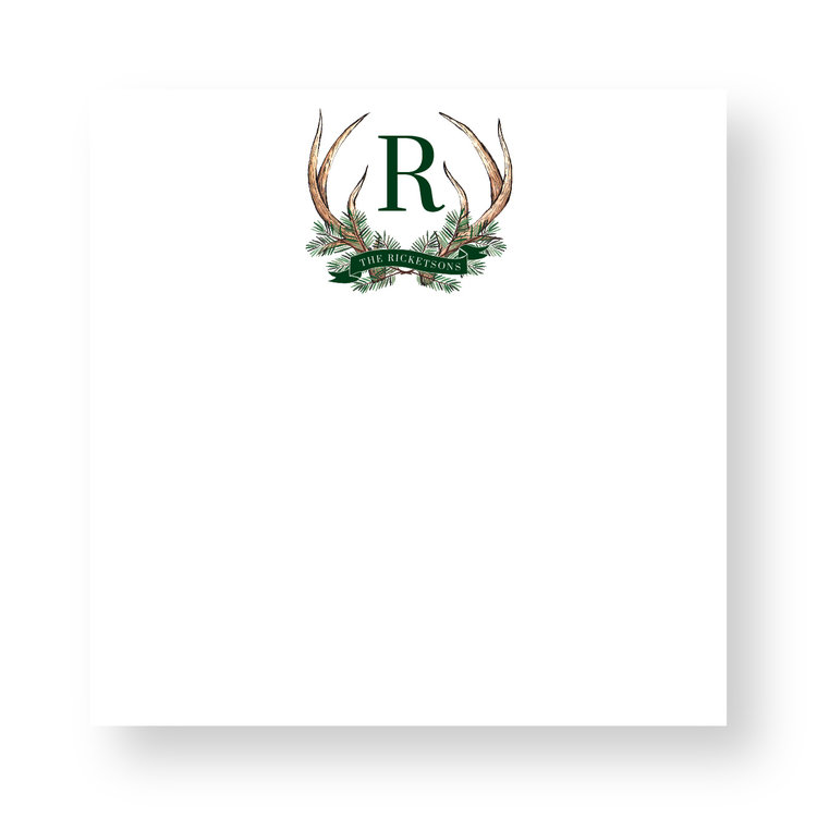 Haute Papier Couture Crest Notepad, CR-27