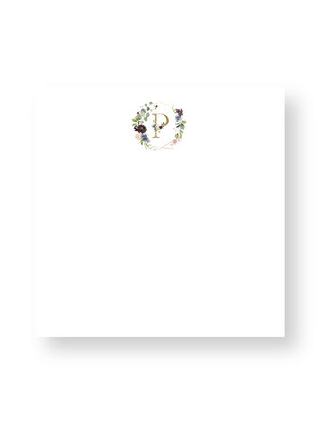 Haute Papier Couture Crest Notepad, CR-29