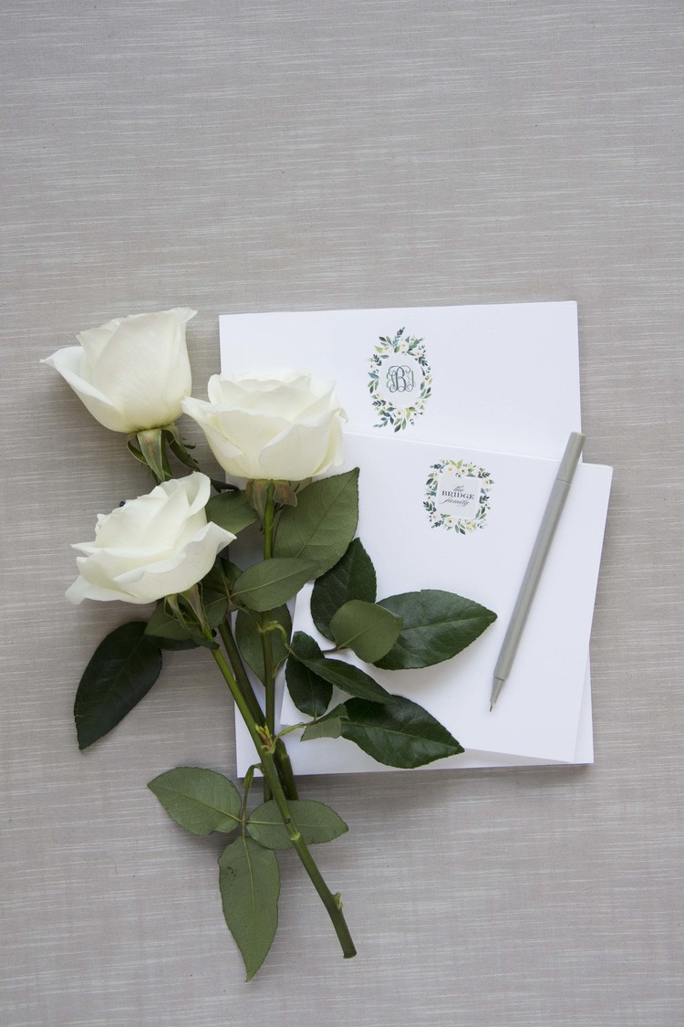 Haute Papier Couture Crest Notepad, CR-30