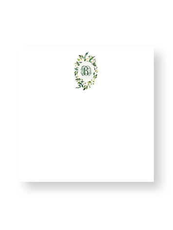 Haute Papier Couture Crest Notepad, CR-30