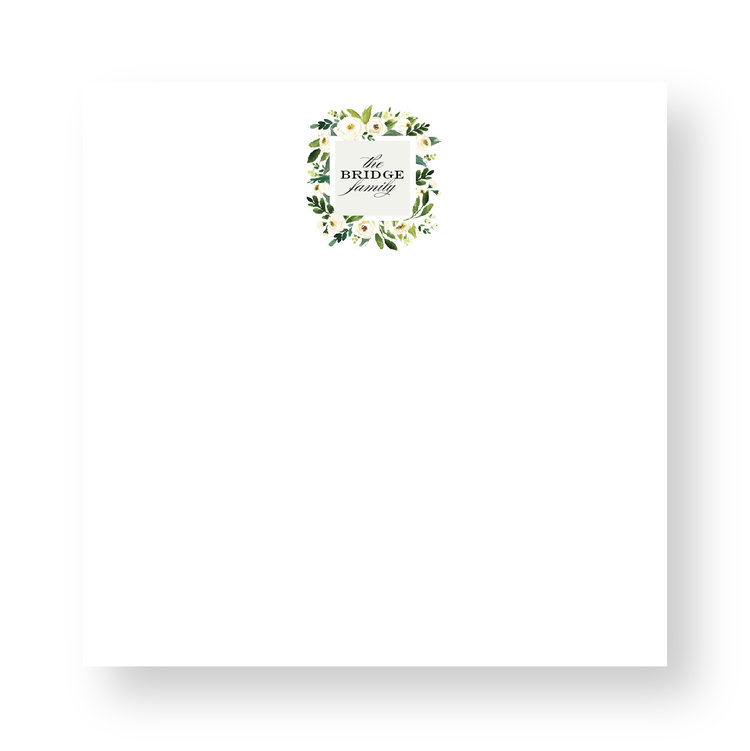 Haute Papier Couture Crest Notepad, CR-31