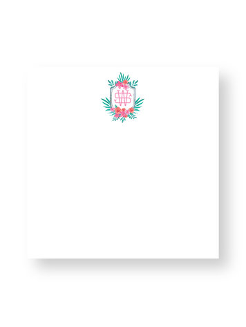Haute Papier Couture Crest Notepad, CR-34