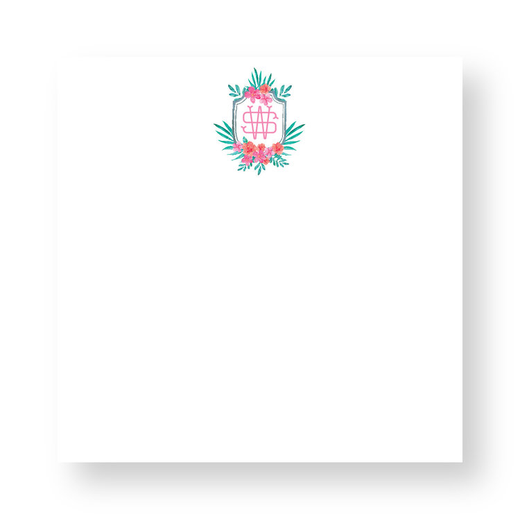 Haute Papier Couture Crest Notepad, CR-34