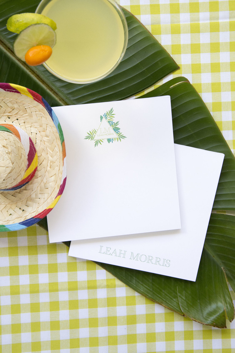 Haute Papier Couture Crest Notepad, CR-35