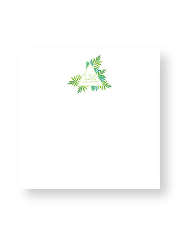 Haute Papier Couture Crest Notepad, CR-35