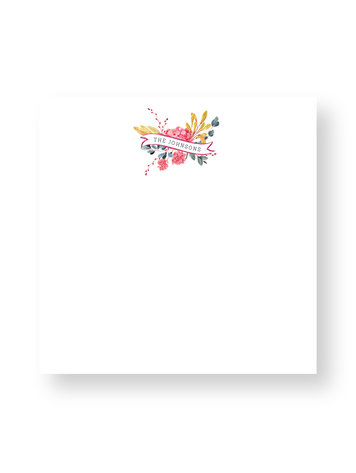 Haute Papier Couture Crest Notepad, CR-38
