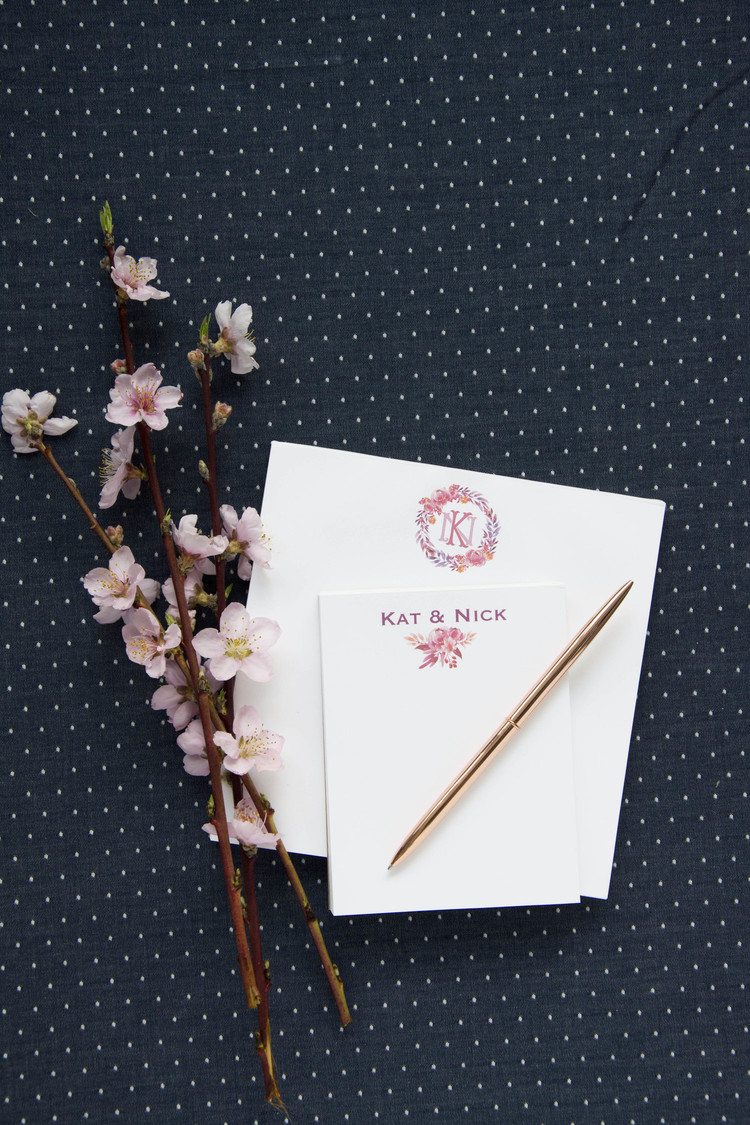 Haute Papier Couture Crest Notepad, CR-39