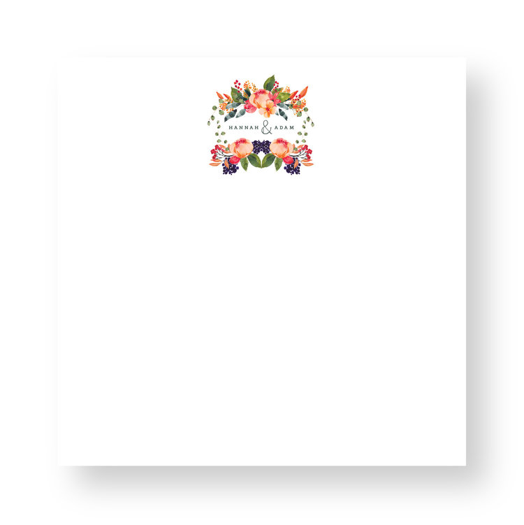 Haute Papier Couture Crest Notepad, CR-40