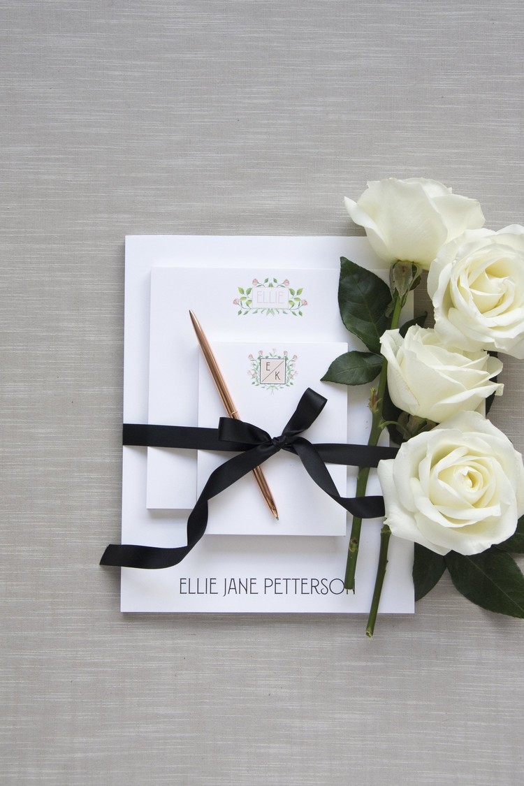 Haute Papier Couture Crest Notepad, CR-42