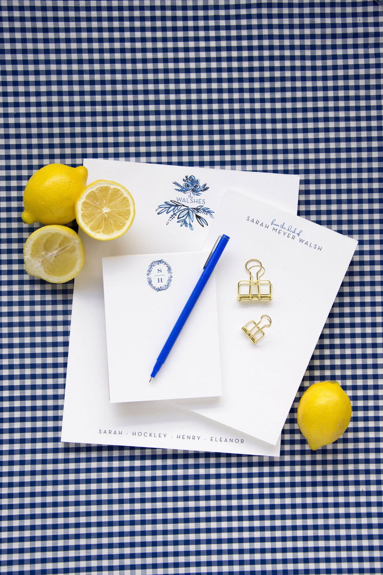 Haute Papier Couture Crest Notepad, CR-45