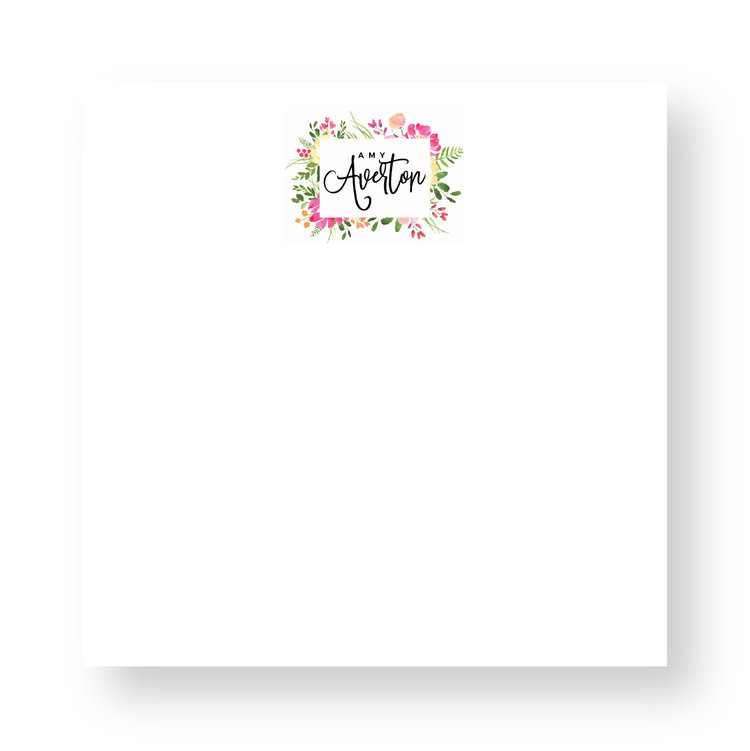 Haute Papier Couture Crest Notepad, CR-47