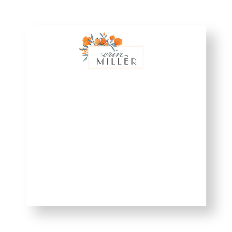 Haute Papier Couture Crest Notepad, CR-52