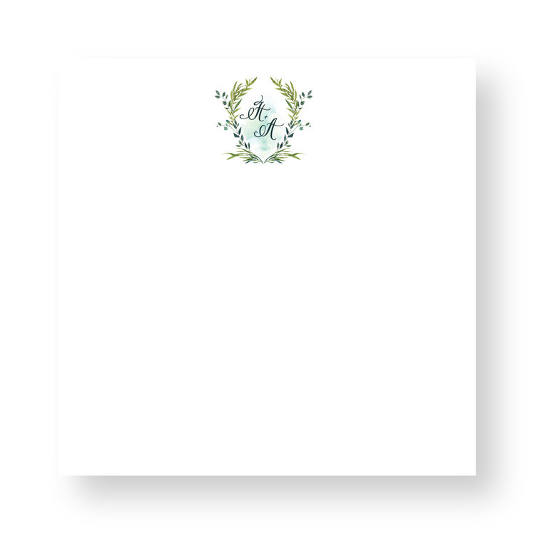 Haute Papier Couture Crest Notepad, CR-53