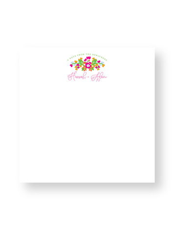 Haute Papier Couture Crest Notepad, CR-55