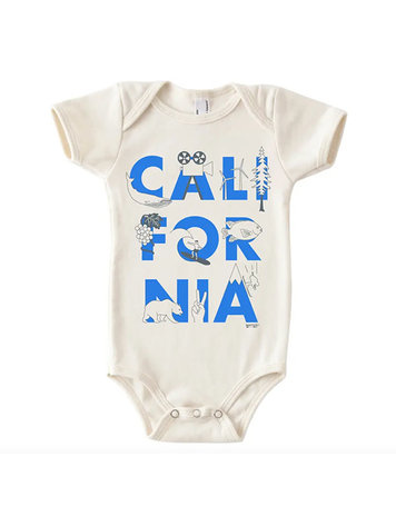 Maptote California Font One-Piece