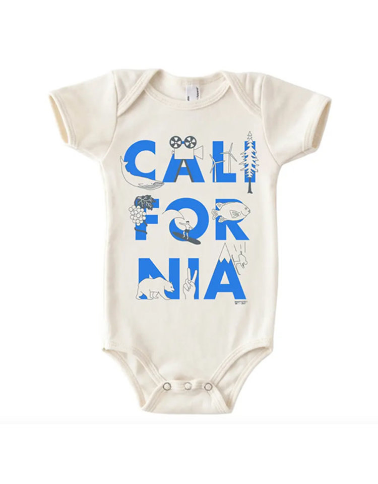 Maptote California Font One-Piece