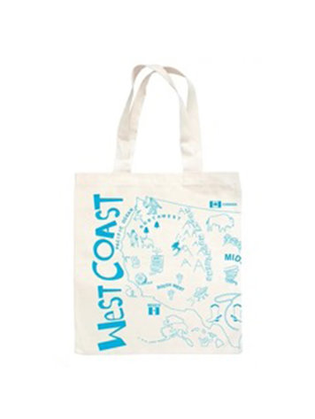 Maptote USA Blue Grocery Tote