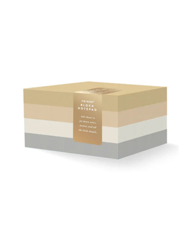 Fringe Studio Color Block NoteBlock, 460 Sheets