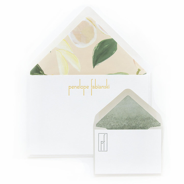 Haute Papier Notes & Enclosures Stationery, No. 71