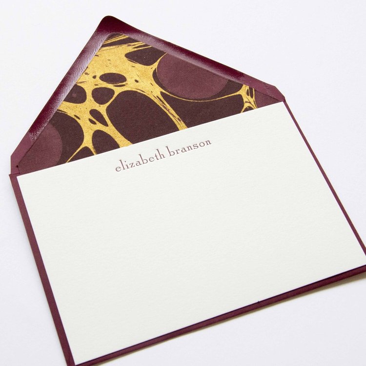 Haute Papier Notes & Enclosures Stationery, No. 84