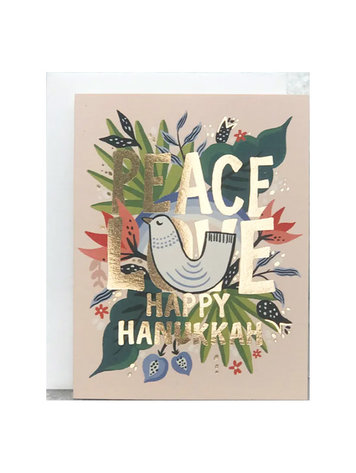Idlewild Co. Peace Hanukkah Card