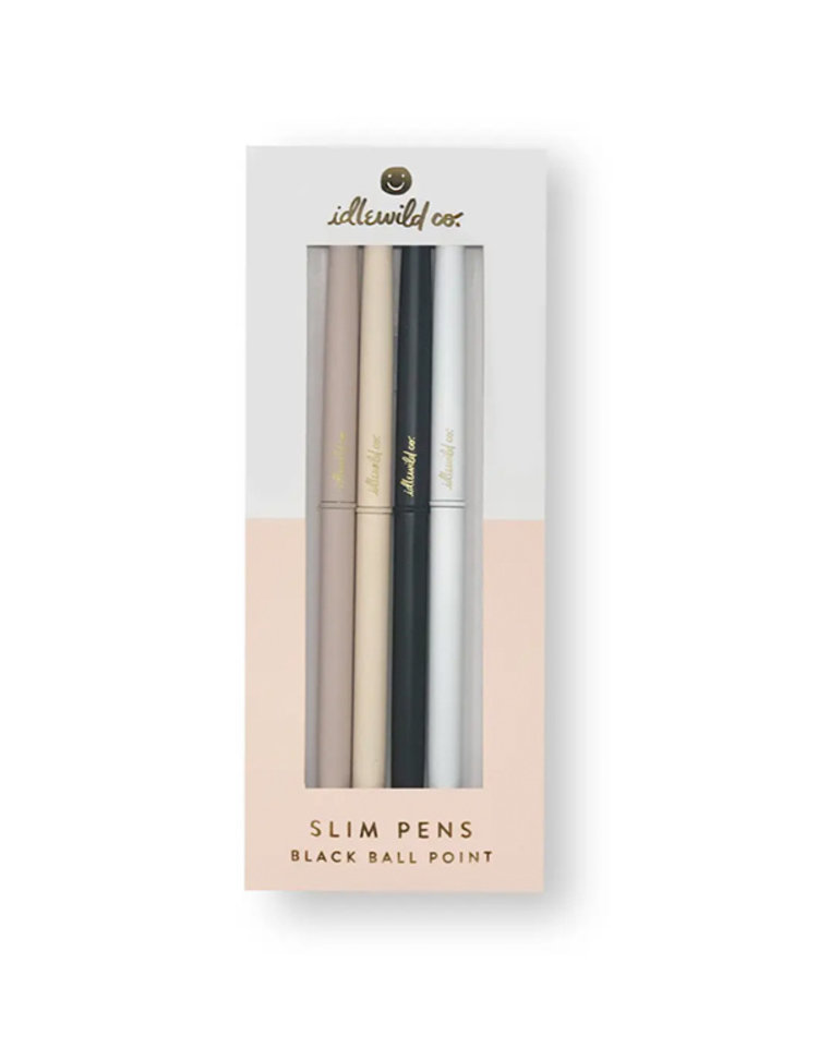 Idlewild Co. Neutrals Matte Slim Pen Collection