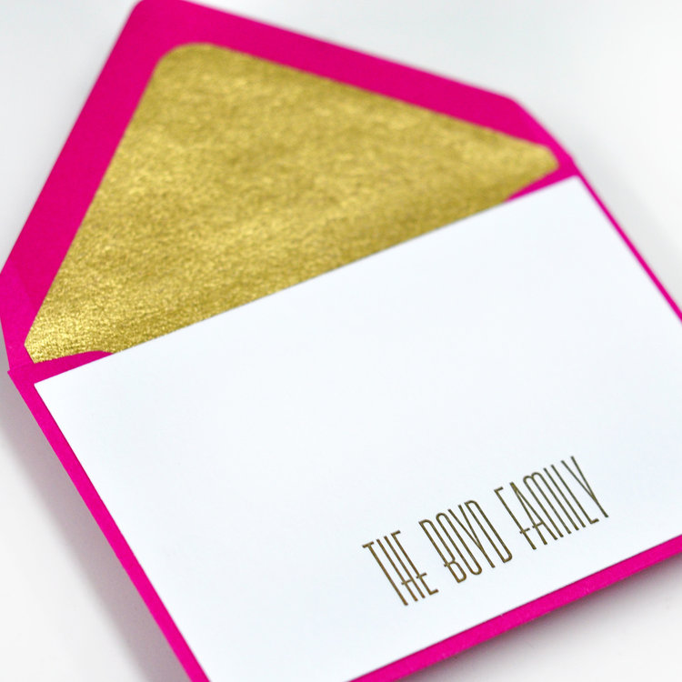 Haute Papier Notes & Enclosures Stationery, No. 7